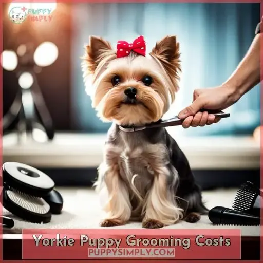 Yorkie Puppy Grooming Costs