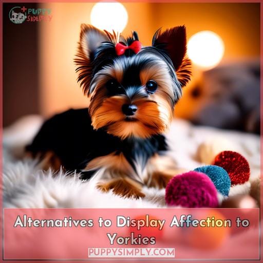 Alternatives to Display Affection to Yorkies Alternatives to Display Affection to Yorkies