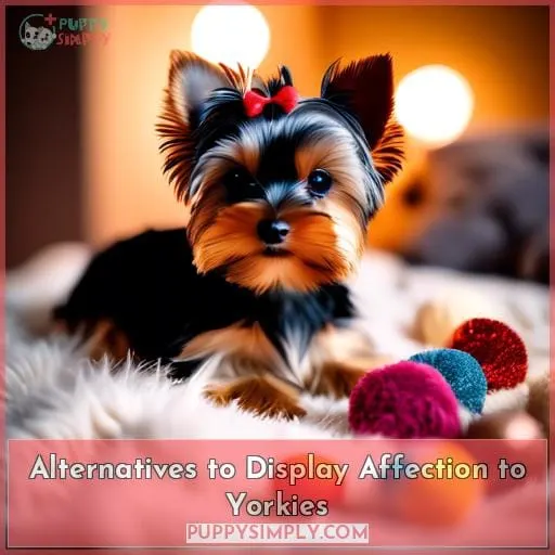 Alternatives to Display Affection to Yorkies