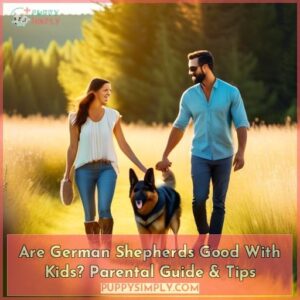 are german shepherds good with kids a guide for parents