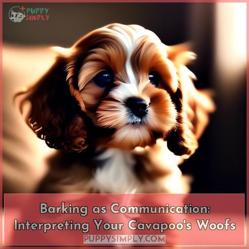 Barking as Communication: Interpreting Your Cavapoo