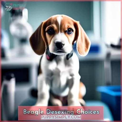 Beagle Desexing Choices