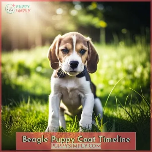 Beagle Puppy Coat Timeline