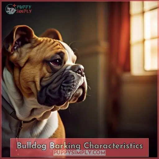 Bulldog Barking Characteristics