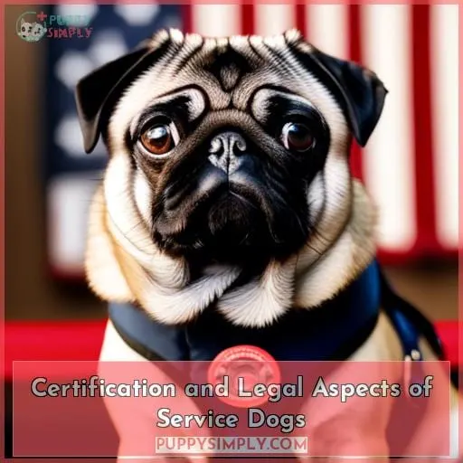 Certification and Legal Aspects of Service Dogs