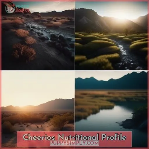 Cheerios Nutritional Profile