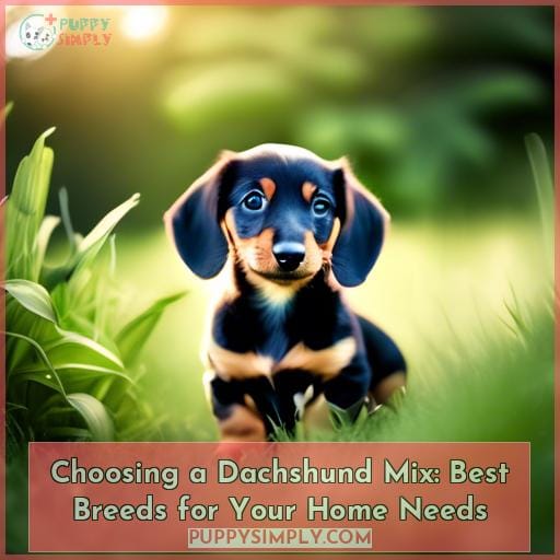 choosing a dachshund mix breed which is best for your home