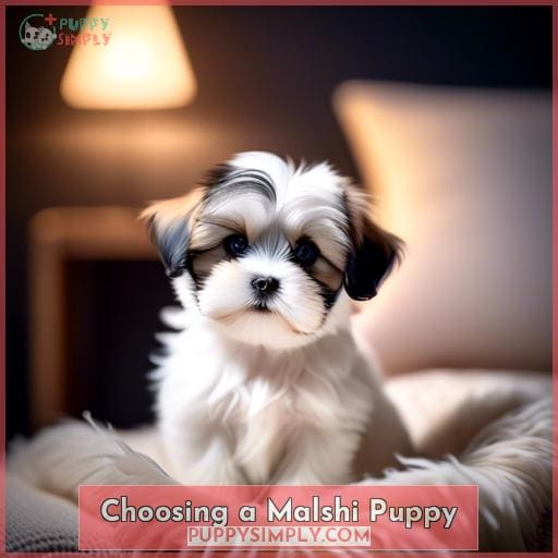 Choosing a Malshi Puppy