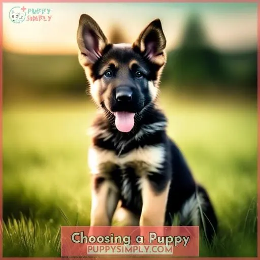 Choosing a Puppy