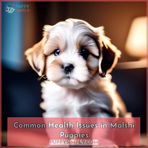 Common Health Issues in Malshi Puppies