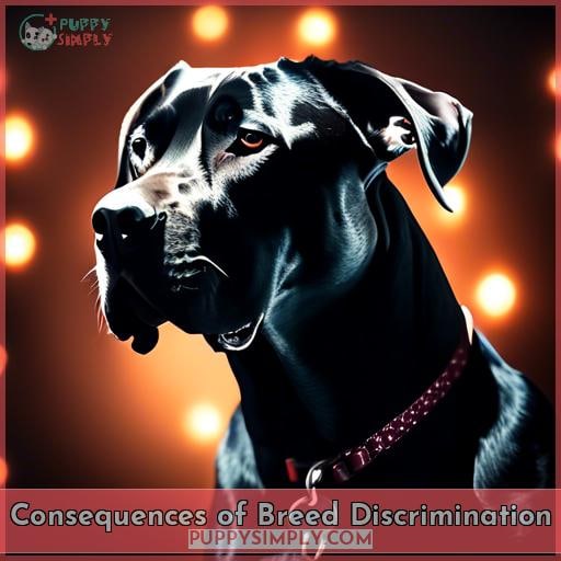 Consequences of Breed Discrimination