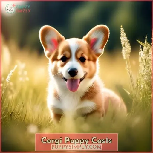 Corgi Puppy Costs