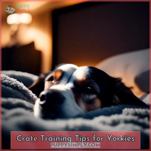 Crate Training Tips for Yorkies