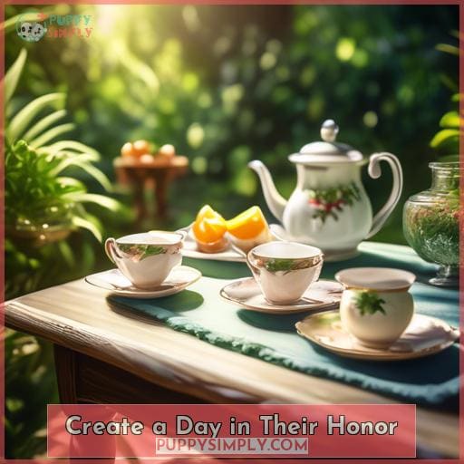 Create a Day in Their Honor