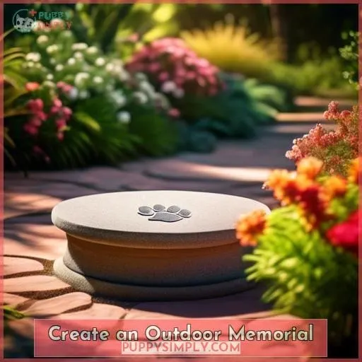 Create an Outdoor Memorial