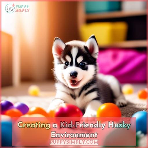 Creating a Kid-Friendly Husky Environment