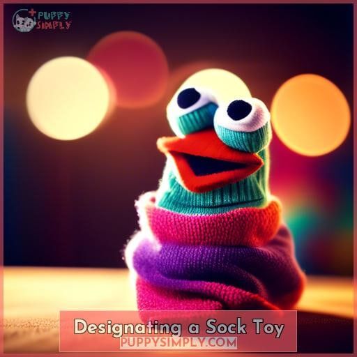 Designating a Sock Toy Designating a Sock Toy