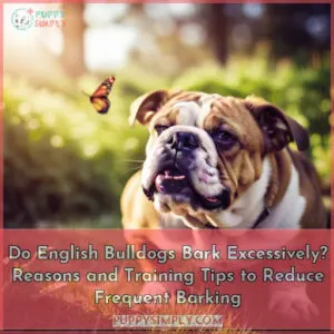 do english bulldogs bark a lot