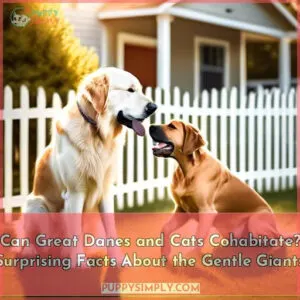 do great danes get along with cats