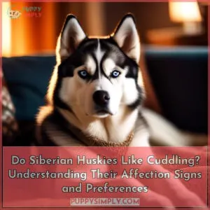 do siberian huskies like to cuddle