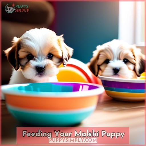 Feeding Your Malshi Puppy