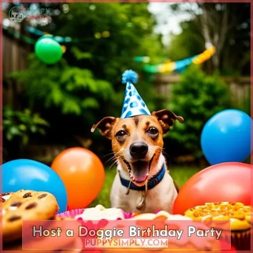 Host a Doggie Birthday Party