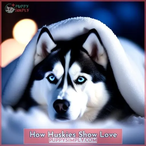 How Huskies Show Love