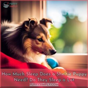 how much sleep does a sheltie puppy need do they sleep a lot