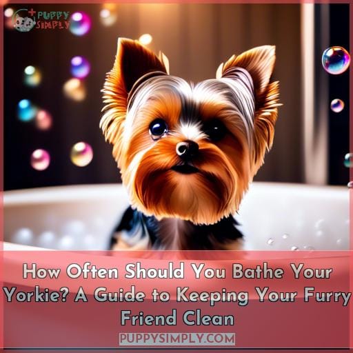 How Often Should You Bathe Your Yorkie? A Guide to Keeping Your Furry