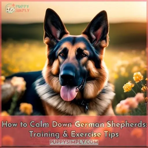 how to get german shepherds to calm down