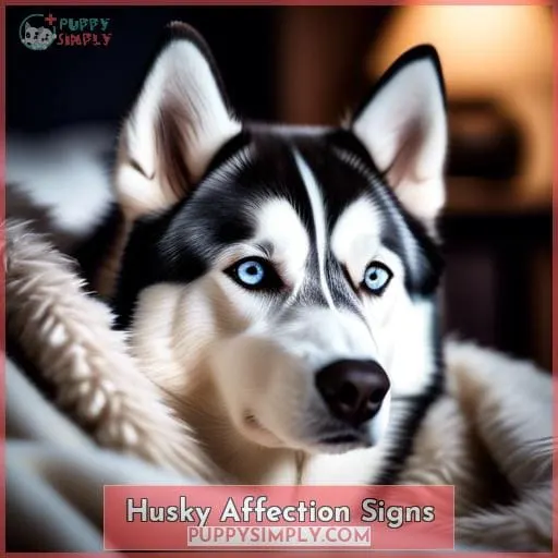 Husky Affection Signs