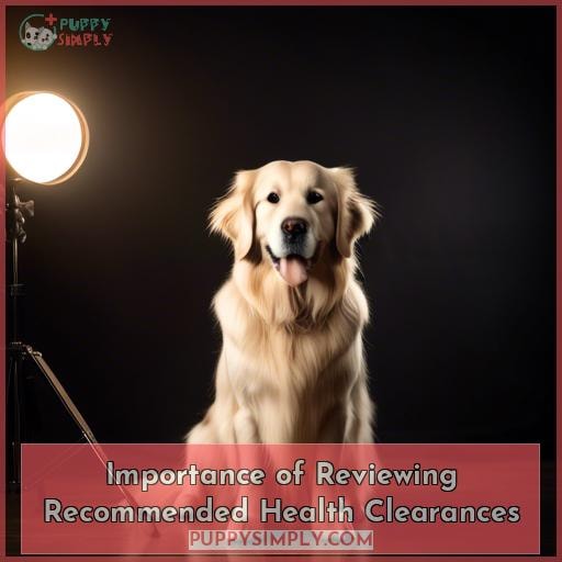 Importance of Reviewing Recommended Health Clearances