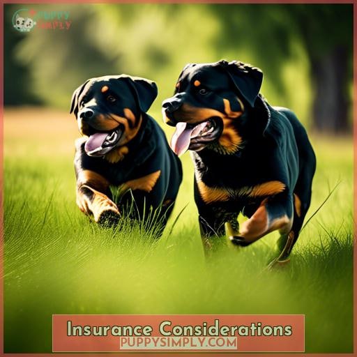 Insurance Considerations