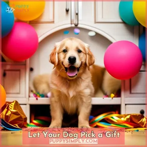 Let Your Dog Pick a Gift