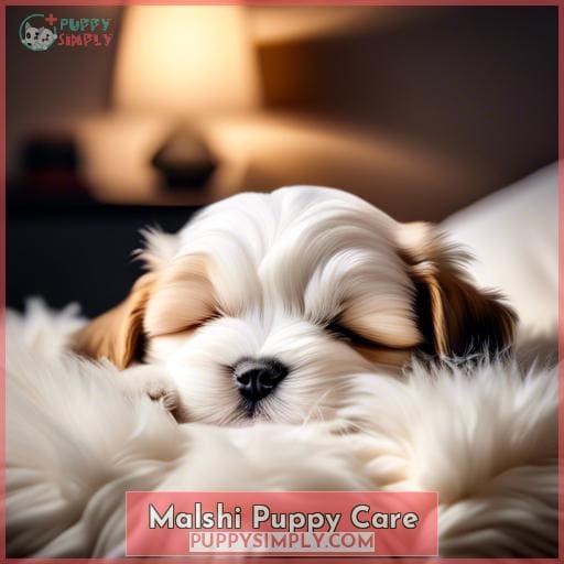 Malshi Puppy Care