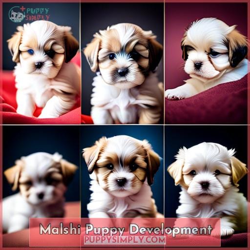 Malshi Puppy Development