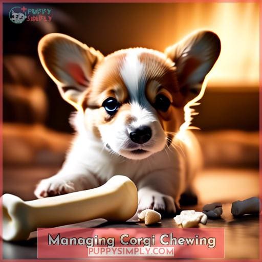 Managing Corgi Chewing