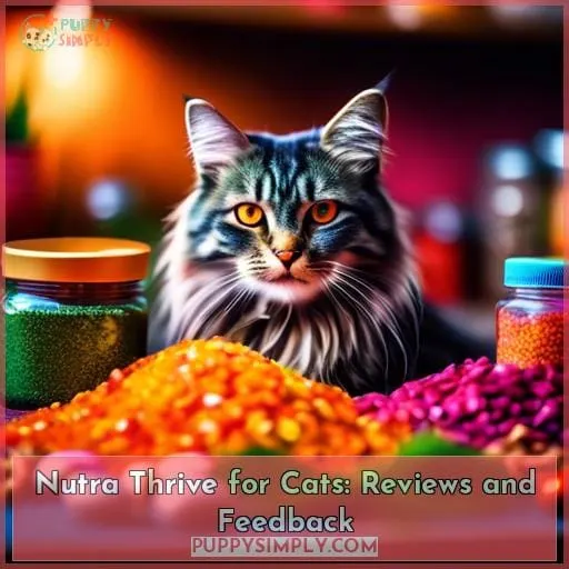 Nutra Thrive for Cats: Reviews and Feedback