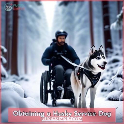 Obtaining a Husky Service Dog