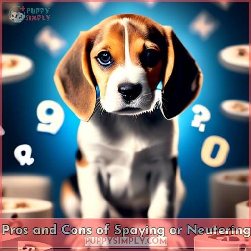 Pros and Cons of Spaying or Neutering Pros and Cons of Spaying or Neutering