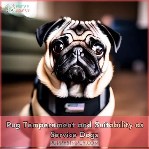 Pug Temperament and Suitability as Service Dogs