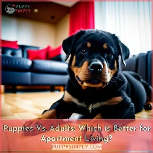 Puppies Vs. Adults: Which is Better for Apartment Living