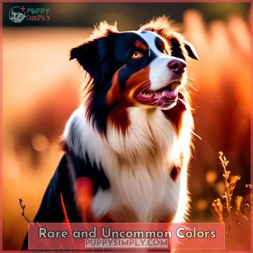 Rare and Uncommon Colors