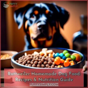 rottweiler homemade dog food