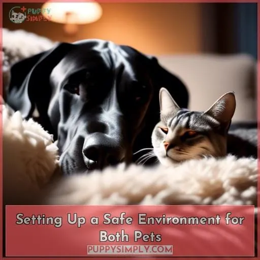 Setting Up a Safe Environment for Both Pets