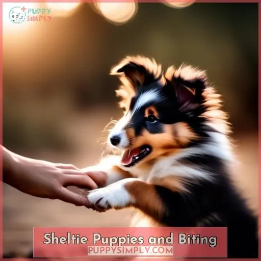 Sheltie Puppies and Biting