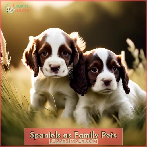 Spaniels as Family Pets