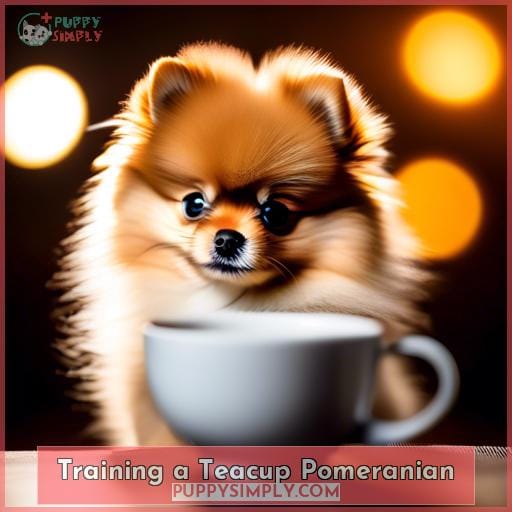 Training a Teacup Pomeranian