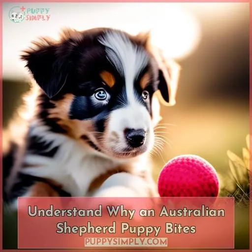 Understand Why an Australian Shepherd Puppy Bites