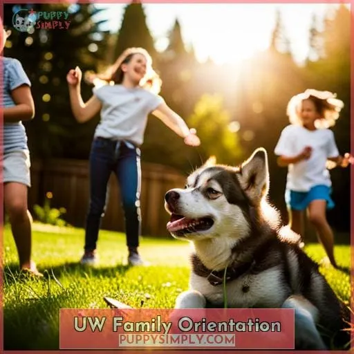 UW Family Orientation